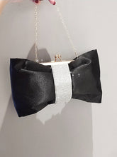 Sac Pochette élégant avec Nœud et Diamants
