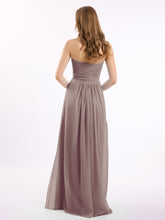 Sans Bretelles Empire Mousseline Robes Avec Cœur Dusk