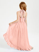 Junior Robes de Demoiselle d'Honneur Boho à la Mode Corail