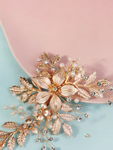 Épingle à Cheveux Fleur Métal Polyvalente Luxe