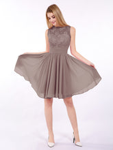 Col d'Illusion Mousseline et Dentelle Robe Dusk