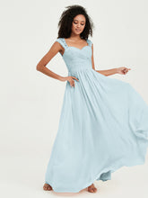 Col En Cœur Mousseline Robes Avec Dentelle Mancherons Brume