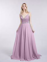 Bretelle Spaghetti Dentelle et Mousseline Robe Glycine