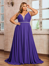 Bretelle Spaghetti Dentelle et Mousseline Robe Régence Grande Taille