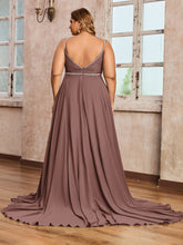 Bretelle Spaghetti Dentelle et Mousseline Robe Vintage Mauve