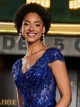 Boucles d'oreilles longues simples à franges de perles