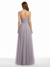 Illusion Col Croisé Taille Tulle Robes Dusk