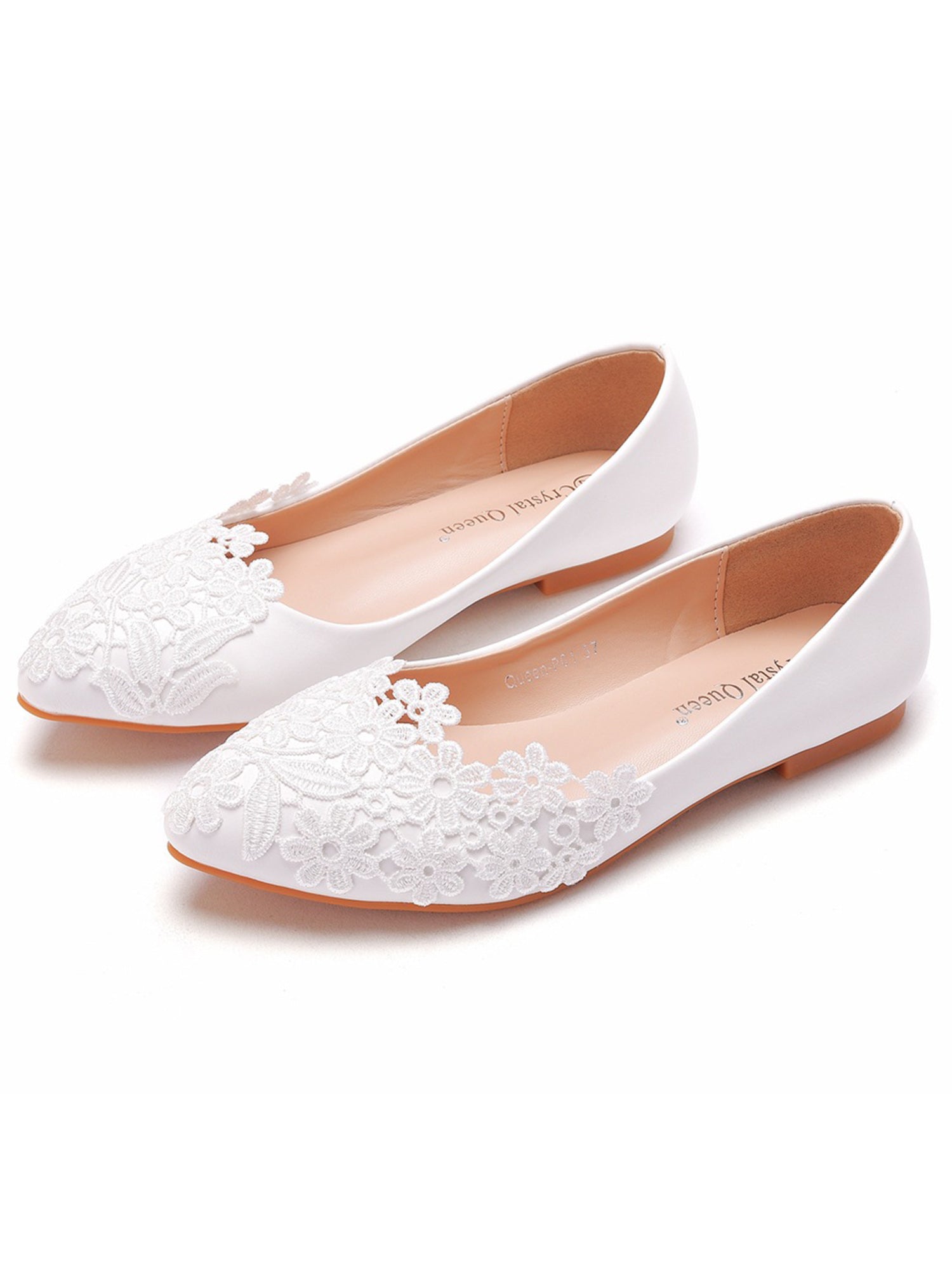 Sandales Ballerines Plates Pour Femme - Confortables, Antidérapantes, Idéales Mariage Ou Quotidien