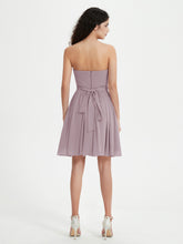 Sans Bretelles Col en Cœur Mini Robes Dusk