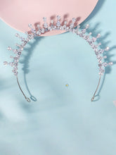 Magnifique serre-tête en zircon