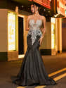 Robe De Danse Fille Sans Manches - Strass, Appliques, Ourlet Irrégulier, Pour Ballet, Gym, Patinage, Yoga - 2