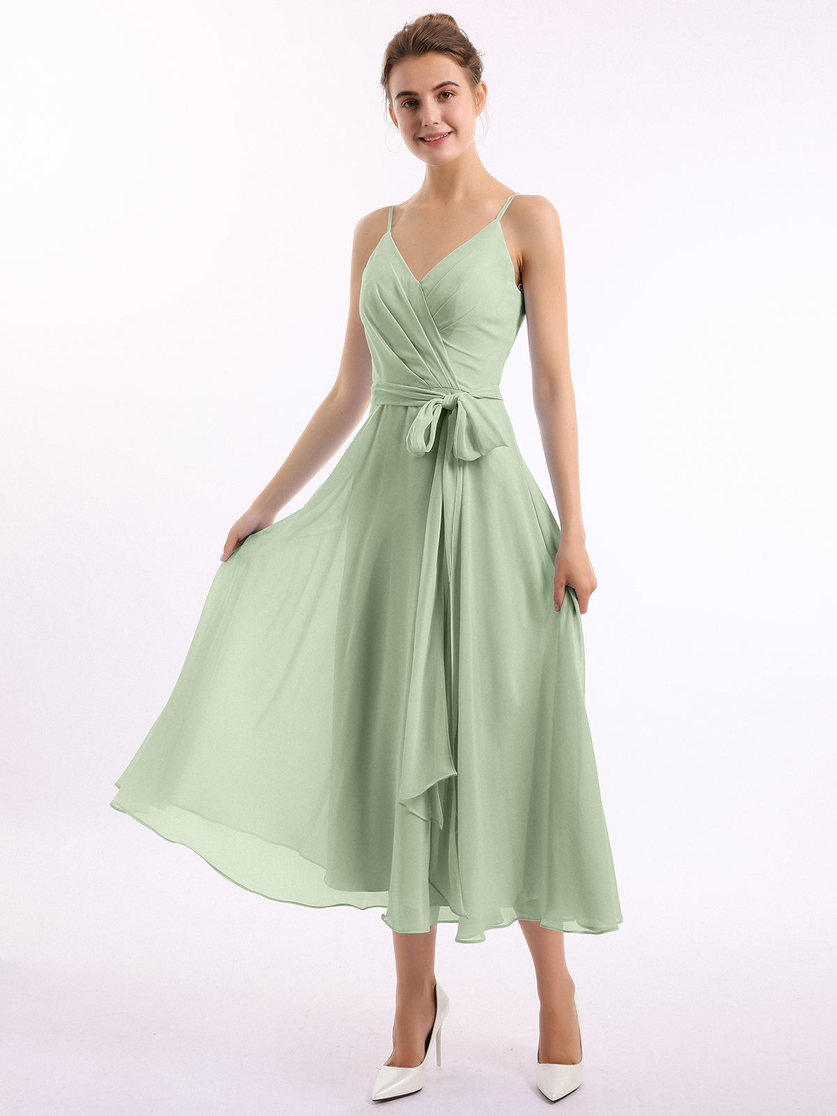 Robe/haut Spaghetti Bustier Froissé - Taille 6/8 - Dentelle Et Séquence - Neuf Sans étiquettes