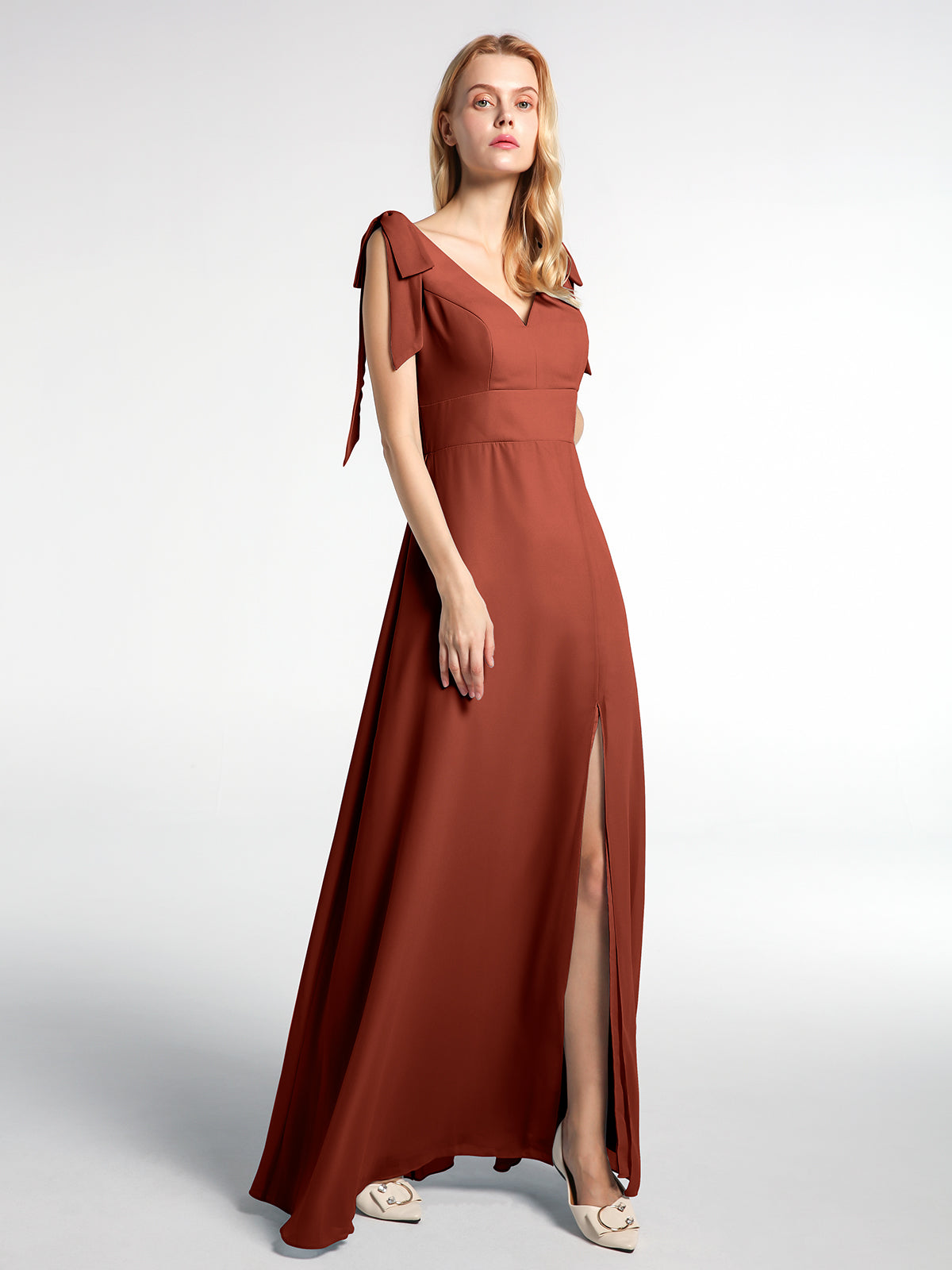Robe en Mousseline de Soie 