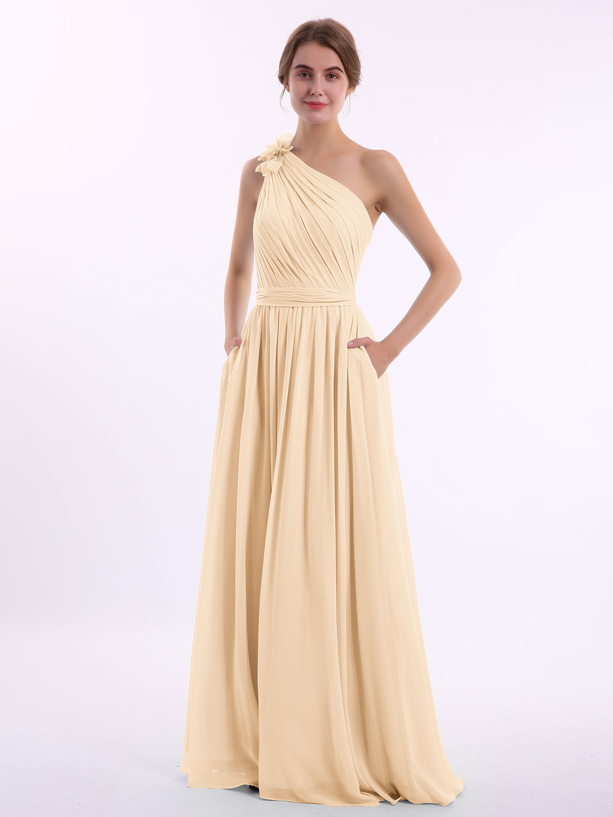 Robe Princesse Fillette Pêche | Robe de Princesse Robe Princesse Fillette Pêche | Robe de Princesse