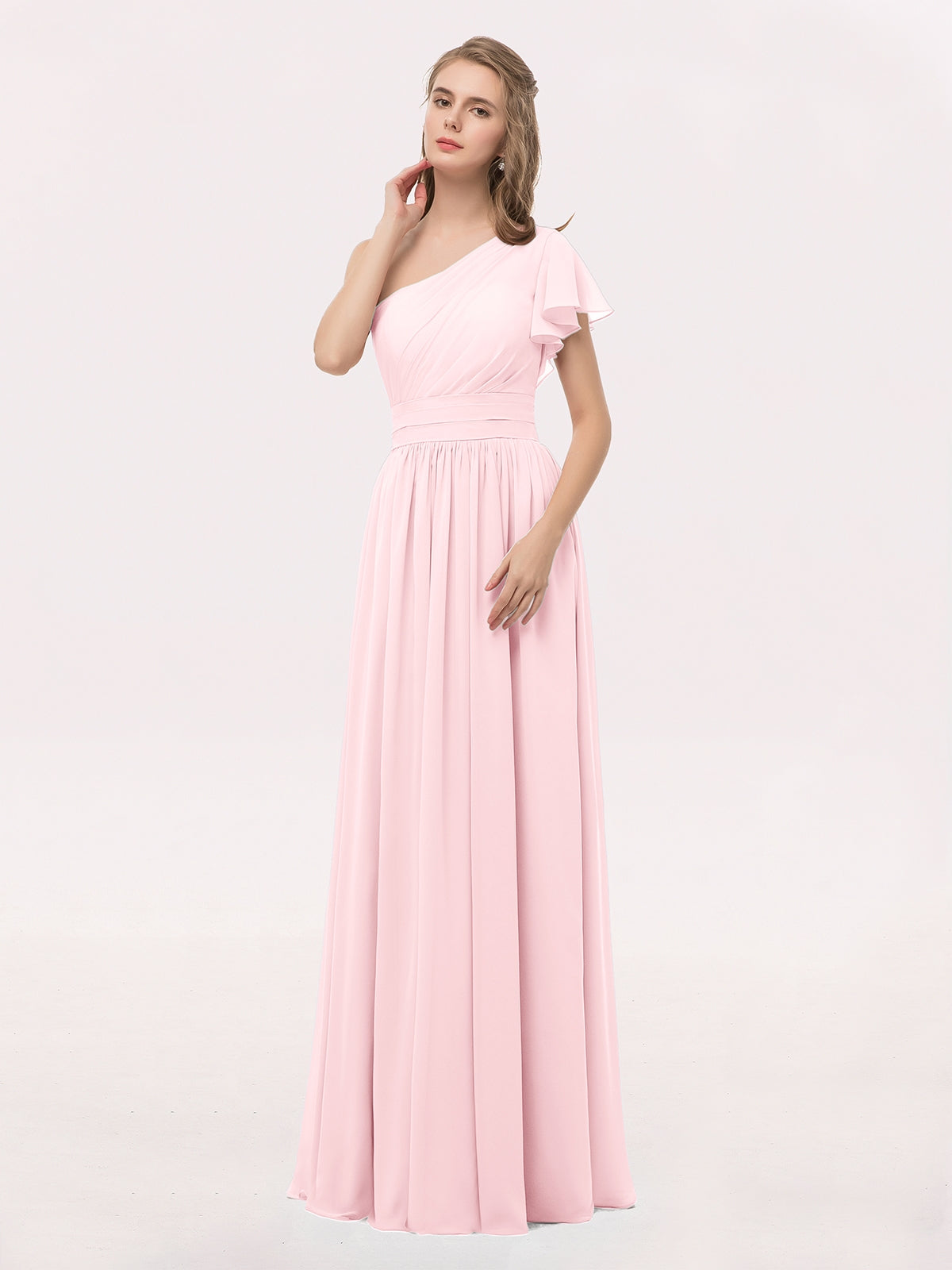Robe Rose Pale Demoiselle D Honneur