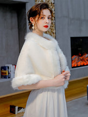 Châle En Fausse Fourrure Pour Occasion Spéciale