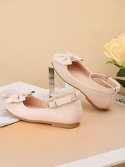 Chaussures de princesse à boucle avec nœud