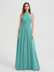 Licou Mousseline Robes Avec Corsage Plissé Spa Grande Taille