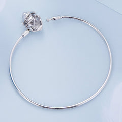 Bracelet Pierre de Lune Coeur Bleu Cadeau Parfait