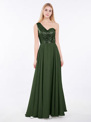 Paillettes Bustier Mousseline Jupe Robe Olive Verte Grande Taille