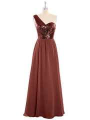 Paillettes Bustier Mousseline Jupe Robe terracotta Grande Taille