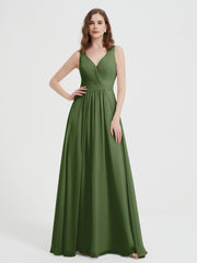 Dos Ouvert Mousseline Robes Avec Col En V Mousse Grande Taille