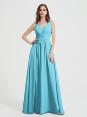 Dos Ouvert Mousseline Robes Avec Col En V Piscine