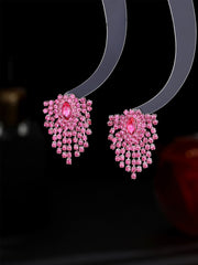 Boucles d'oreilles araignées à pompons courts