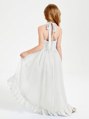 Junior Robes de Demoiselle d'Honneur Boho à la Mode Ivoire