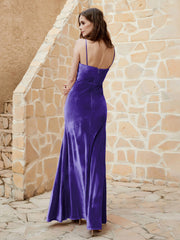 Robe Capot en Velours Longueur au Sol Régence Grande Taille