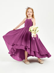 Robes de Demoiselle d'Honneur Junior en Mousseline Orchidee