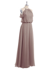 Licou Hors De l'Épaule Robe Avec Blouson Corsage Dusk