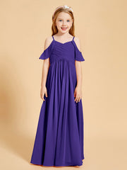 Robes de Demoiselle d'Honneur Junior à Hors de l'Épaule Régence