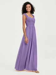 Col En Cœur Mousseline Robes Avec Dentelle Mancherons Tahiti