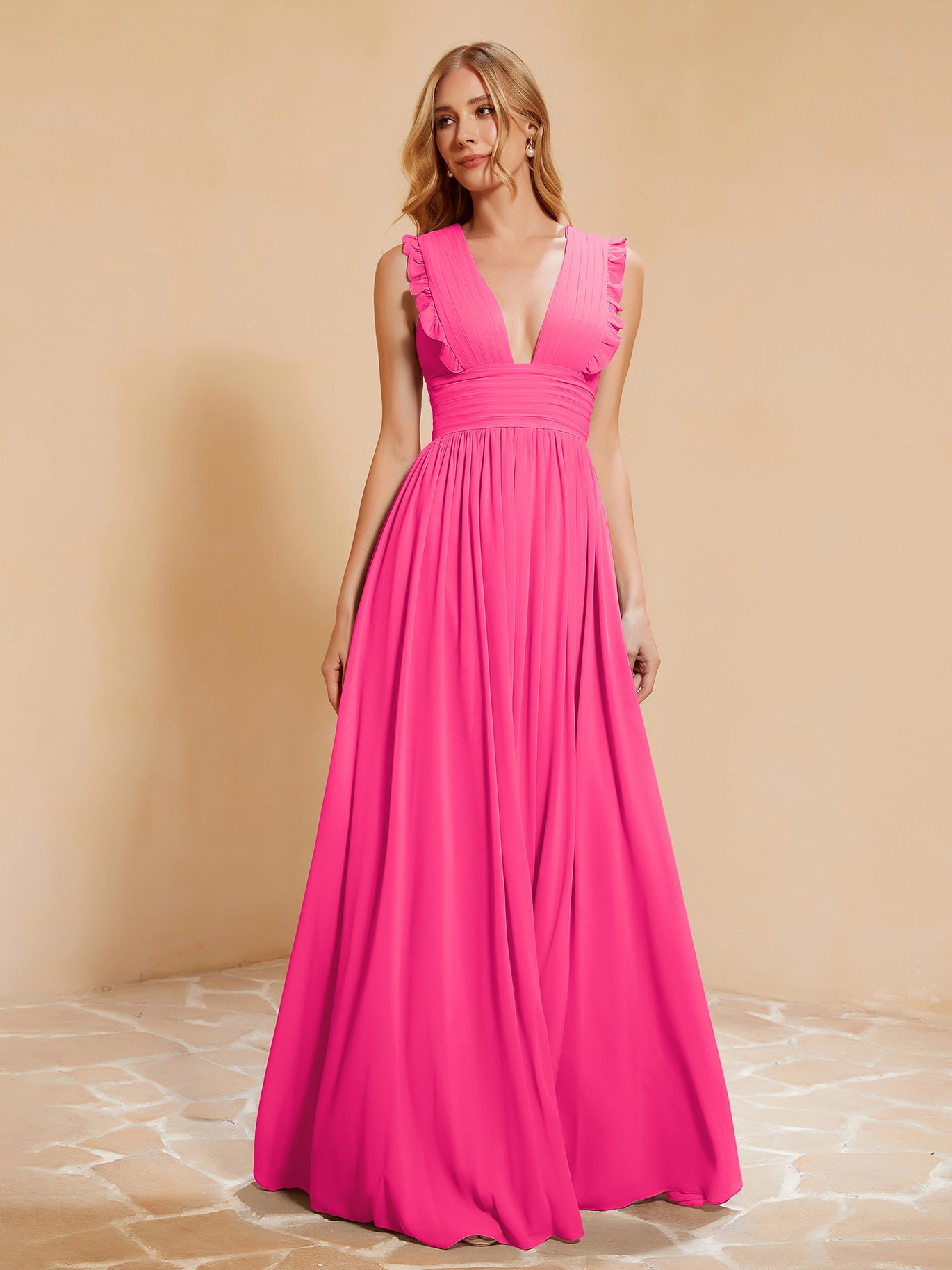 Robe Moulante Bustier Fuschia En Dentelle À Détail Fleurs | Robes | PLT FR