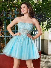 Robe Courte Sans Manches Avec Haut Transparent Sans Bretelles Spa