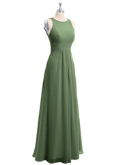 Illusion Col en Cœur Empire Mousseline Robe Olive Verte Grande Taille