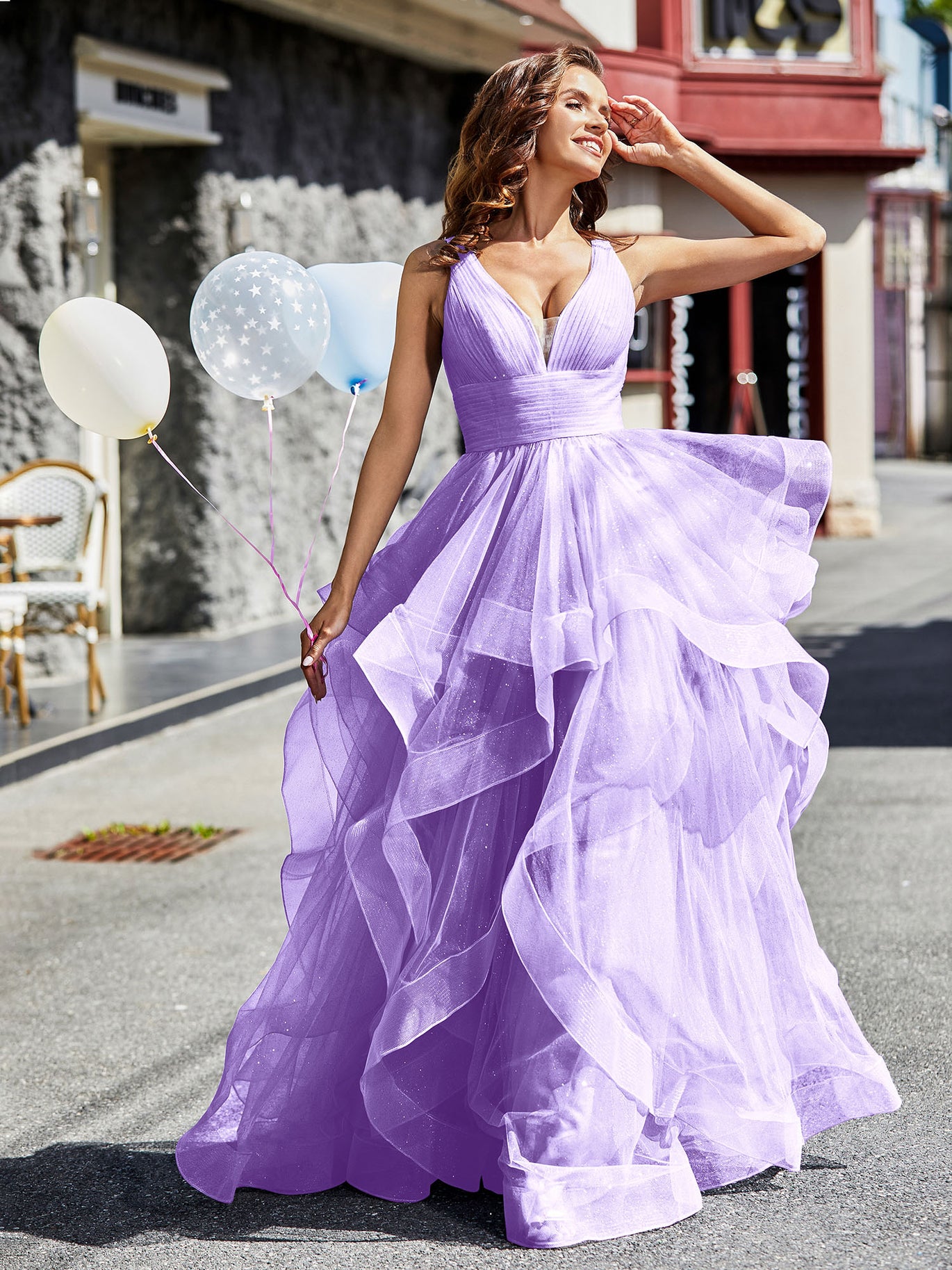 Magnifique Robe Soirée Princesse Robe De Soirée Princesse Gris