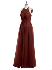 Illusion Col Croisé Taille Tulle Robes terracotta Grande Taille