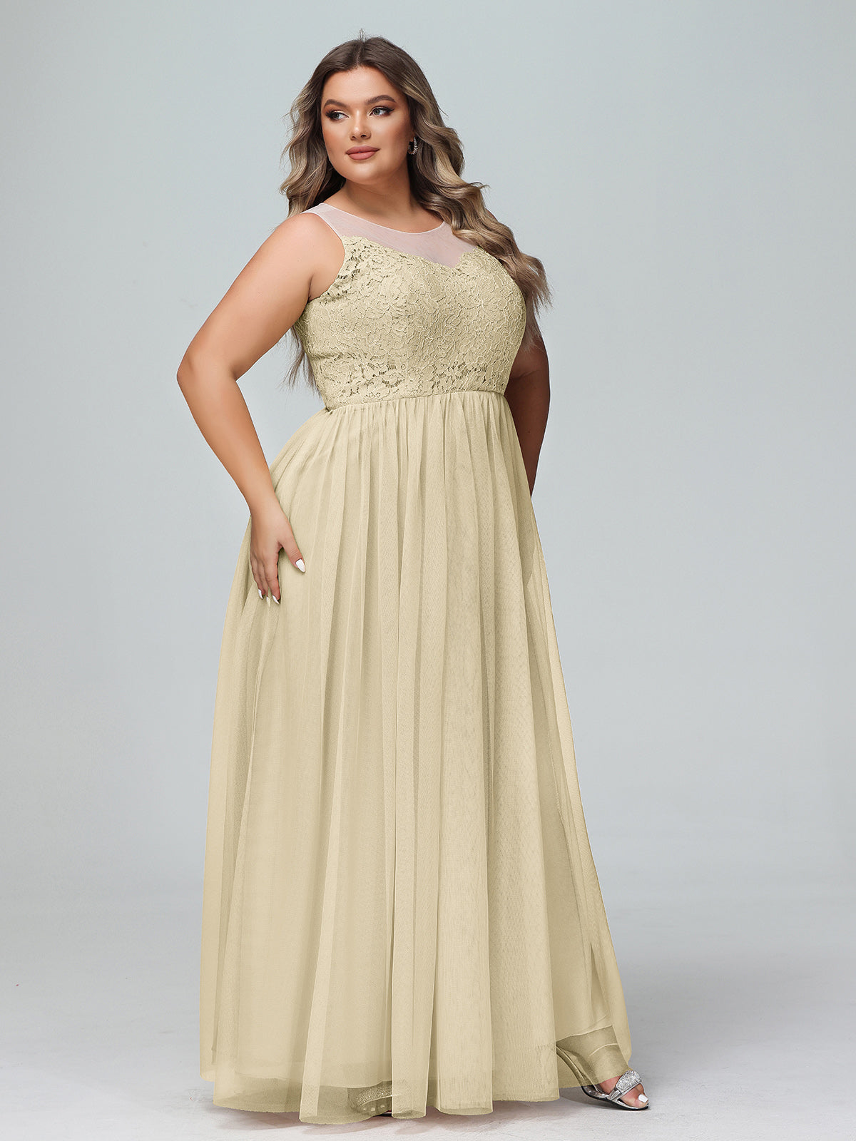 Robe Longue En Dentelle Blanche - Taille S/36/38, Neuve Sans étiquettes