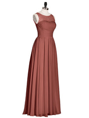 Longueur de Genou Robe Demoiselle d'honneur Courte avec Col en V terracotta Grande Taille