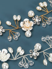 Bandeau de Filles de Mariage avec Perles