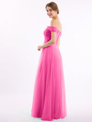 Hors De l'Épaule Col En Cœur Tulle Robe Azalée