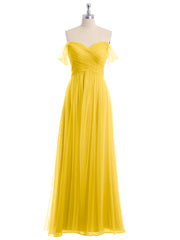 Hors De l'Épaule Col En Cœur Tulle Robe Souci