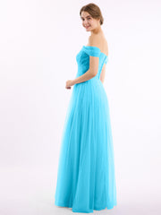 Hors De l'Épaule Col En Cœur Tulle Robe Piscine