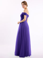 Hors De l'Épaule Col En Cœur Tulle Robe Régence