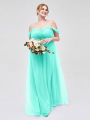 Hors De l'Épaule Col En Cœur Tulle Robe Spa Grande Taille