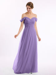 Hors De l'Épaule Col En Cœur Tulle Robe Tahiti