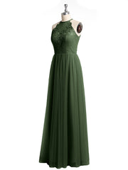Dentelle Corsage Et Tulle Jupe Robes Longues Olive Verte Grande Taille