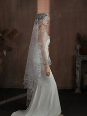 Voile de mariée en dentelle